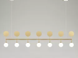 Row Pendant Lamp 3D model