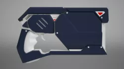 Sci-Fi Laser Hand Gun 3D model