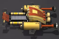 Sea Scooter scuba Sled 3D model