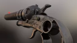 Shotgun Pistol Low-poly  3D model