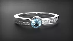 Side-Stone Ring