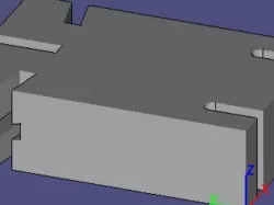 smiley cube man body no support