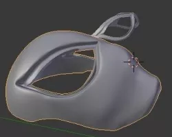 Spider-man ps4 faceshell lenses V1 3D model