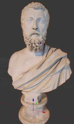 statue man 3D model