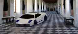 surface modeling of car