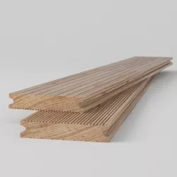 Terrace Wood Floor Boarding Outdoor 3D model