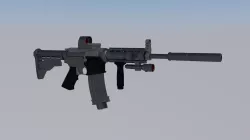 The M4 Rifle 3D model