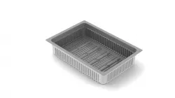 Thermoformed plastic tray