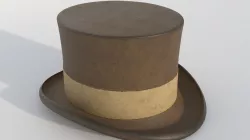 Top hat  3D model