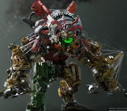 Transformers devastator 3D model