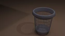 Trash bin 3D model