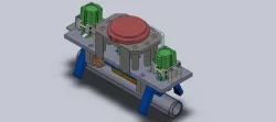Tube gripper : magnetic + mechanical gripping 