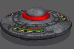 UFO Flying saucer 3D model