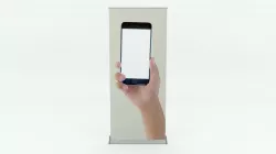Upright Banner 3D model