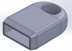 USB Keychain Holder
