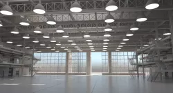 Warehouse Interior Exterior 3D model