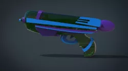 Water Gun - Kid Toys 3D Model Low-poly  3D model