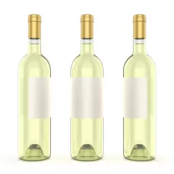Wine bottle 3D model