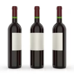 Wine bottle 3D model