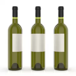 Wine bottle 3D model
