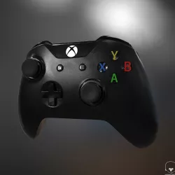Xbox One Controller 3D model