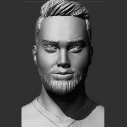 young man 3D model