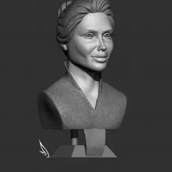 young woman 3D model