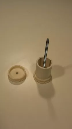 1 5 inch Schedule 40 End Cap Free 3D print model