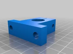 16mm Linear Rod Clamp  Free 3D print model