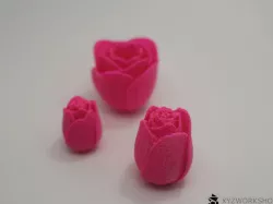 3D Printable Roses Free 3D print model