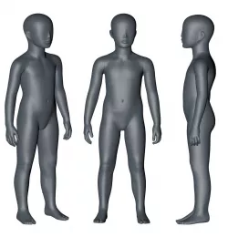 5 year old children mannequin 3d print model 3D print model