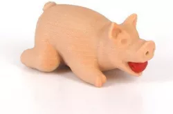 A Christmas pig Free 3D print model
