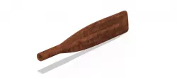 A real paddle blade for a rowing boat for 3d print cnc  3D print model