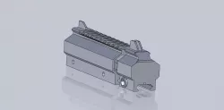 Airsoft Battery Box with Sights 3D print model