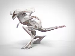 Alien Queen Lattice Stl  3D print model