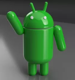 Android figure 3D print model