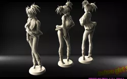 Anime 3  3D print model