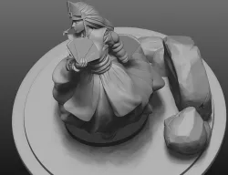 Avatar Kyoshi  from the last airbender series 3D print model