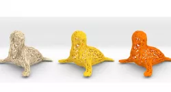  Baby seal 3D print model