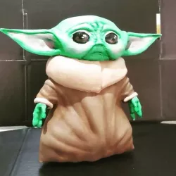 Baby Yoda 3D model 3D print model