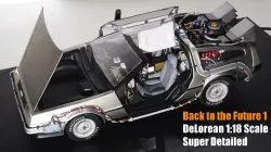 Back to the Future 1 DeLorean 1-18 Scale Super Detailing Parts 3D print model