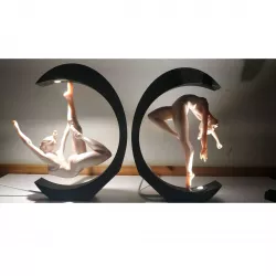 BEDSIDE LAMP - DANCE IN THE LIGHT 3D print model