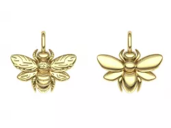 Bee pendant 3D print model