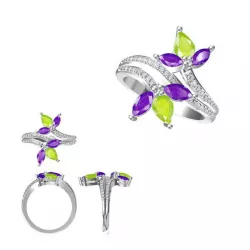 Best color stone rings for sale 3dm jewelry files 3D print model