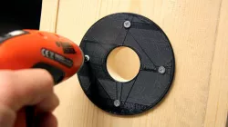 Bird house hole cover Free 3D print model