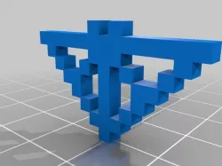 BirdThing-Design your own pixel art Pendant