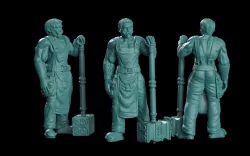 Blacksmith 3D print model