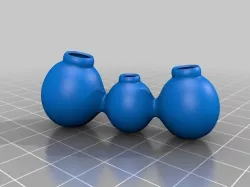 Blob Vase 1 Free 3D print model