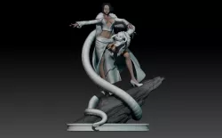 boa hancock - one piece - 3d print statue small version 3D print model