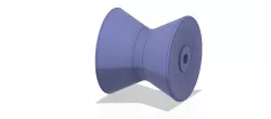 BOAT MARINE TRAILER 4 inch ROLLER STOP for 3d print and cnc 3D print model